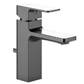 Vòi chậu 1 lỗ nóng lạnh màu xám xước American Standard WF-1301BHG