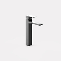 Vòi chậu 1 lỗ nóng lạnh màu xám xước American Standard WF-1302BHG 
