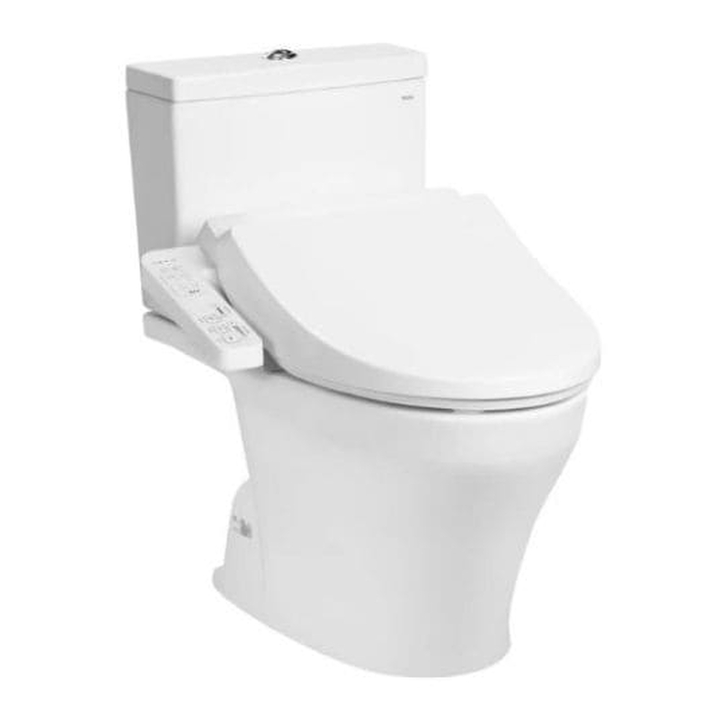 Bồn cầu 2 khối TOTO CS326DW18#XW nắp rửa Washlet TCF23710AAA C2 Simple