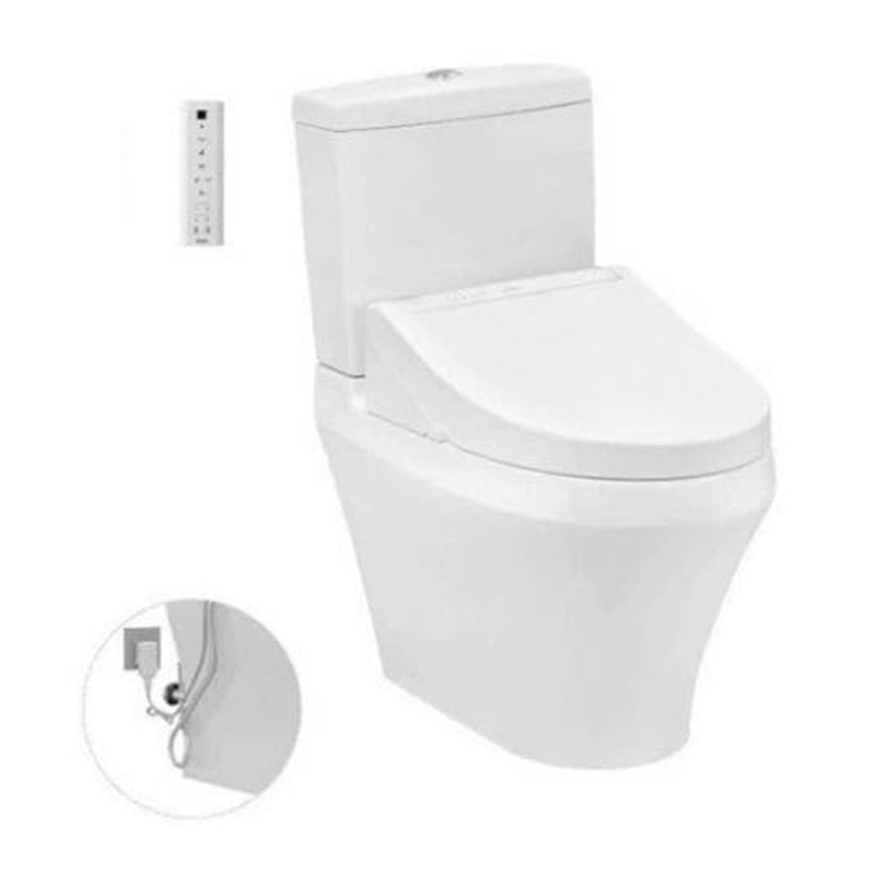 Bồn cầu 2 khối TOTO CS945PDW14#XW nắp rửa Washlet TCF24410AAA C5