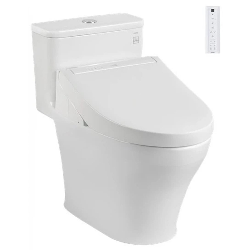 Bồn cầu 1 khối TOTO MS857DW14#XW nắp rửa Washlet TCF24410AAA C5