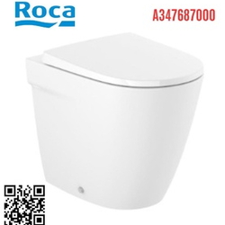 Bồn cầu đặt sàn két nước âm tường Roca