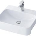 Chậu lavabo bán âm bàn TOTO LW1315CBVN#XW