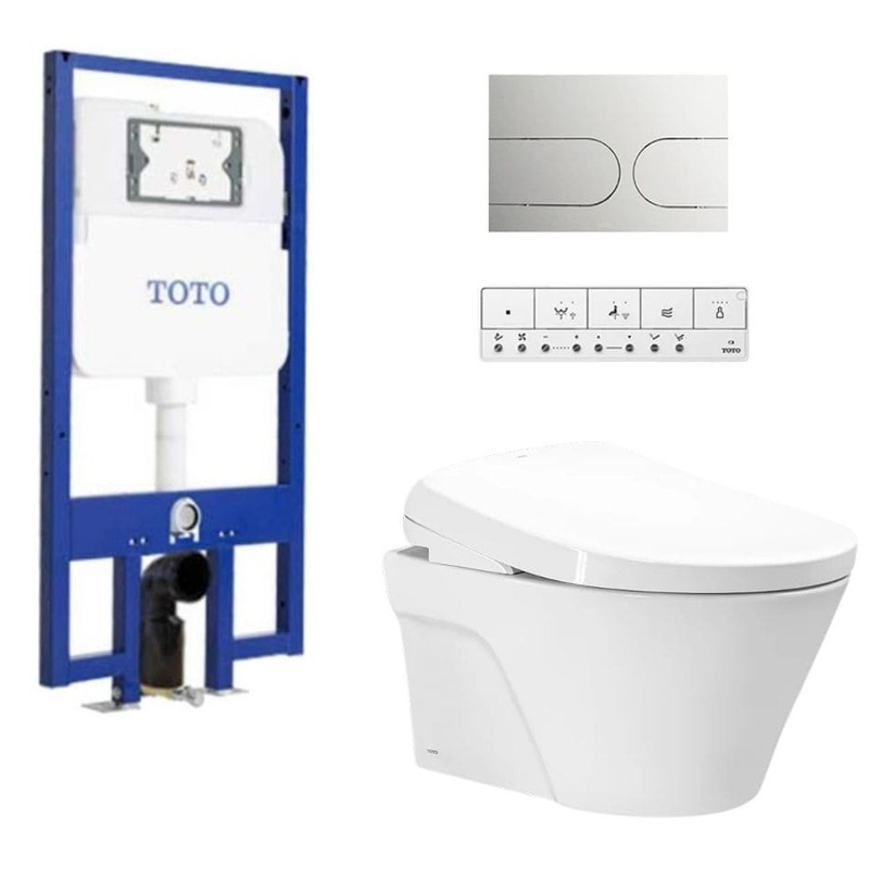 Bồn cầu nắp điện tử S7 TOTO CW822REA/TCF47360GAA/WH172AT/TCA465/MB175M#SS