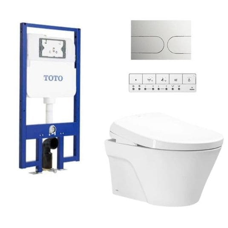 Bồn cầu treo tường TOTO CW822REA#W/TCF47360GAA/WH172AT/TCA546/MB175M#SS