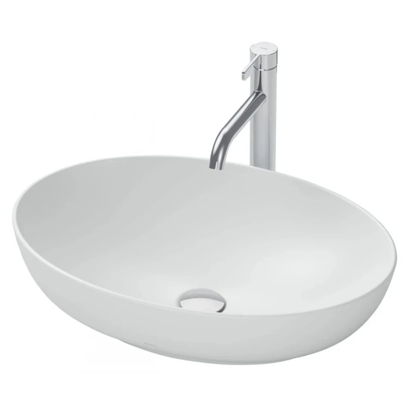 Chậu Rửa Mặt Đặt Bàn Màu Trắng Lavabo TOTO LT1705#MW