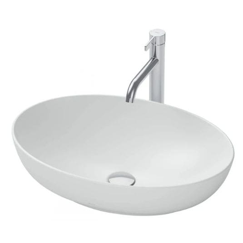 Chậu Rửa Mặt Đặt Bàn Màu Trắng Lavabo TOTO LT1705#MW