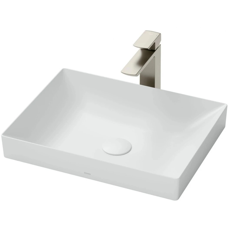 Chậu Rửa Lavabo đặt bàn màu trắng mờ TOTO LT4715G19#MW