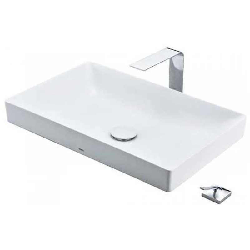 Chậu Rửa Lavabo đặt bàn màu trắng mờ TOTO LT4716G17#XW