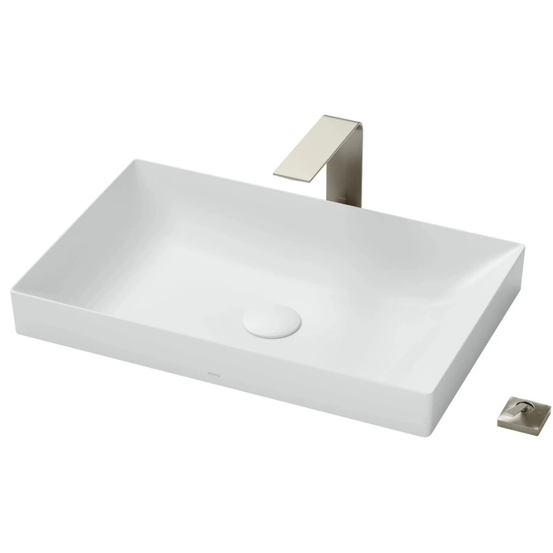 Chậu Rửa Lavabo đặt bàn màu trắng mờ TOTO LT4716G19#MW