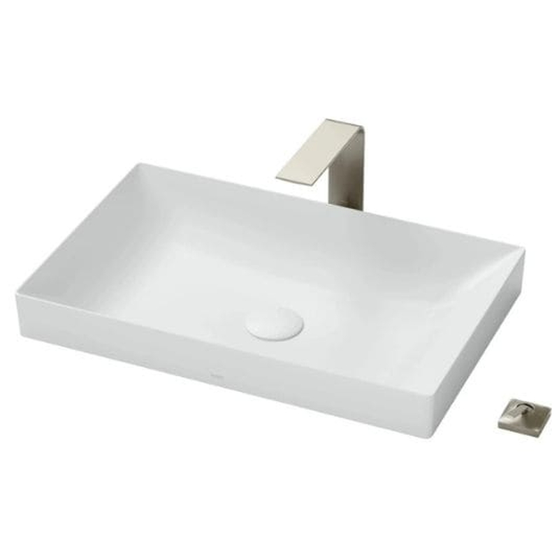 Chậu Rửa Lavabo đặt bàn màu trắng mờ TOTO LT4716G19#MW