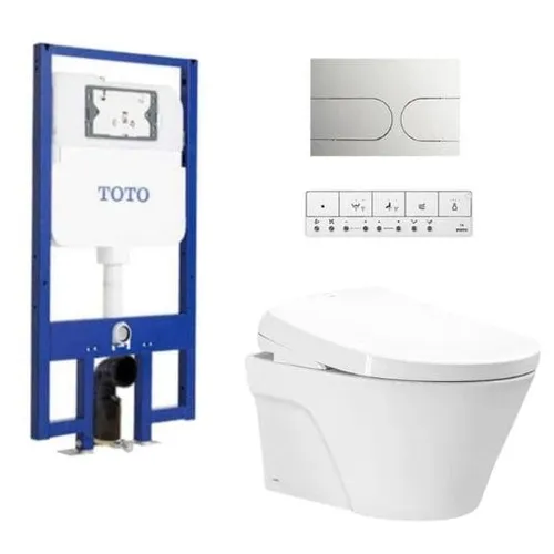 Bồn cầu nắp điện tử S7 TOTO CW822REA#W+TCF47360GAA#NW1+WH172AT+TCA465+MB175M#SS