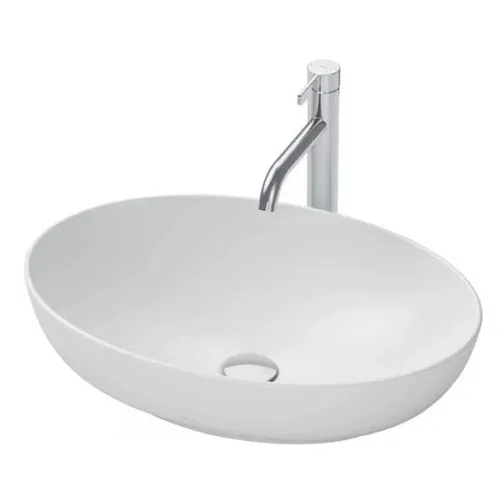 Chậu Rửa Mặt Đặt Bàn Màu Trắng Lavabo TOTO LT1705#MW