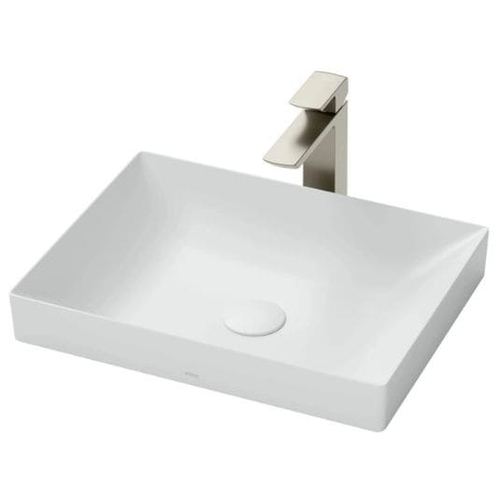 Chậu Rửa Lavabo đặt bàn màu trắng mờ TOTO LT4715G19#MW