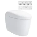 Bồn Cầu Thông Minh TOTO CS921VT#NW1+TCF83410GAA#NW1+T53P100VR