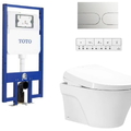 Bồn cầu treo tường TOTO CW822REA#W/TCF47360GAA/WH172AT/TCA546/MB175M#SS