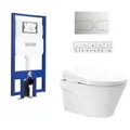Bồn cầu treo tường TOTO CW822REA#W+TCF47360GAA#NW1+WH172AAT+TCA546+MB175M#SS