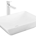 Chậu rửa mặt đặt bàn màu trắng Lavabo TOTO LT1735#XW