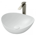 Chậu Rửa Lavabo đặt bàn màu trắng mờ TOTO LT4704G19#MW