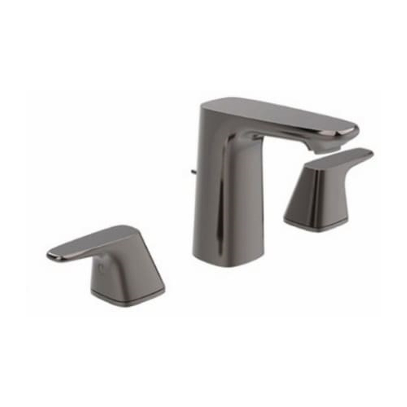 Vòi chậu nóng lạnh 3 chân màu đen American Standard WF-1703HG 