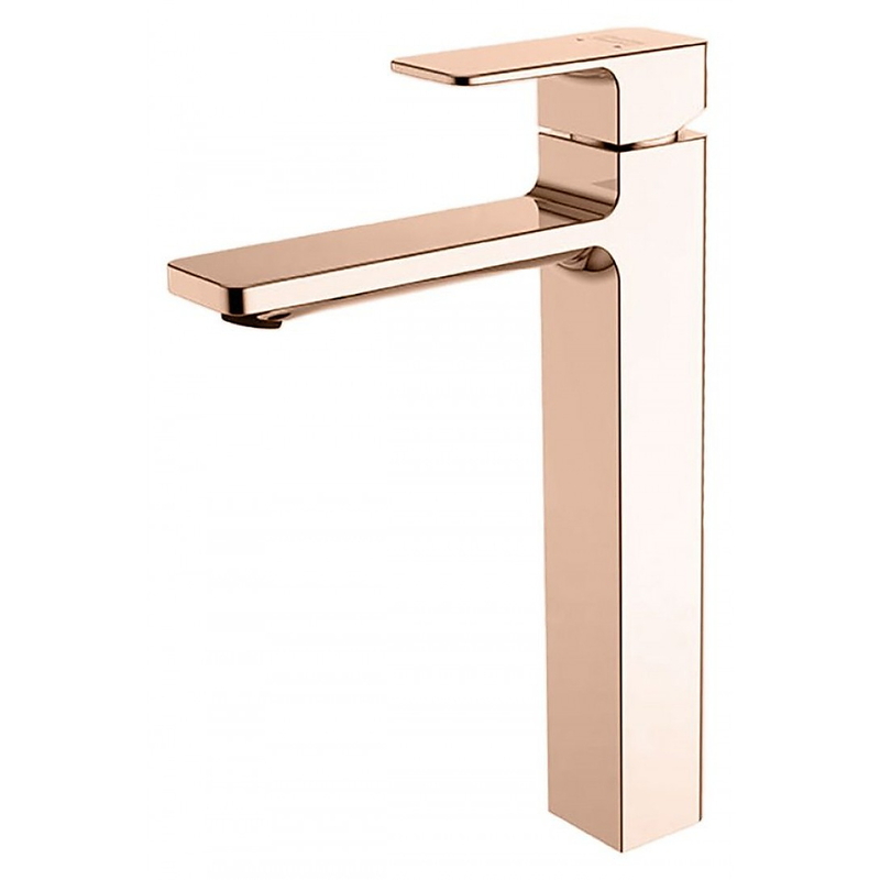 Vòi chậu 1 lỗ nóng lạnh màu vàng hồng American Standard WF-1302WS 