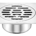 Ga thoát inox thoát nước nhanh ngăn mùi Hiwin FD-6322