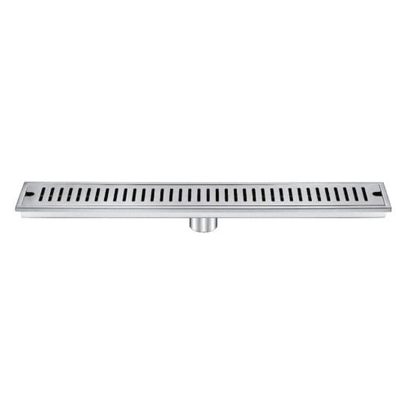 Phễu thu sàn dài inox 304 kích thước 100×600 (cân/ lệch) Hiwin FD-09