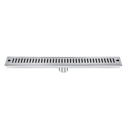 Phễu thu sàn dài inox 304 kích thước 100×600 (cân/ lệch) Hiwin FD-09