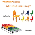 Ghế điều trị cột sống DOCTORLOAN N85-TXD chân thấp xanh dương