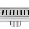 Phễu thu sàn dài inox 304 kích thước 100×600 (cân/ lệch) Hiwin FD-09