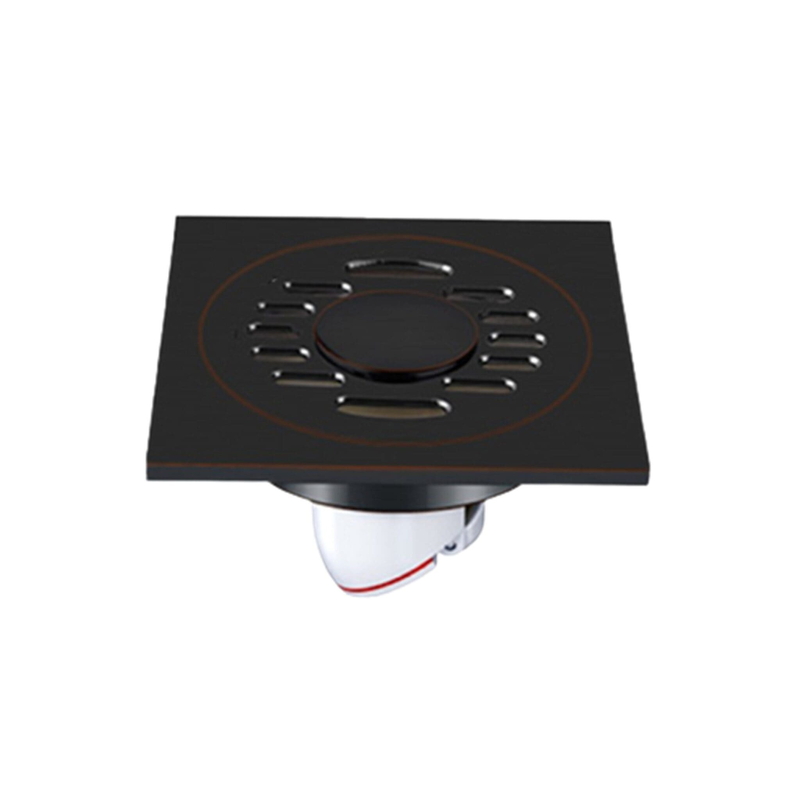 Ga thoát sàn máy giặt màu đen mờ Hiwin FD-1101WB 