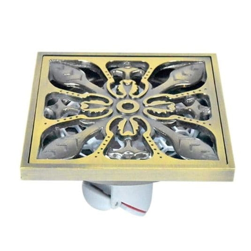 Ga thoát sàn ngăn mùi hoa văn giả cổ thoát nhanh Hiwin FD-4007
