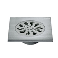 Phễu thoát sàn inox đúc nguyên khối dày dặn, chắc chắn Hiwin FD-012
