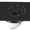 Ga thoát sàn máy giặt màu đen mờ Hiwin FD-1101WB 