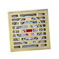 Phễu ga thoát sàn ngăn mùi hôi màu đồng cổ HIWIN FD-1408