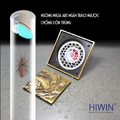 Ga thoát sàn đồng hoa văn Hiwin FD-1556