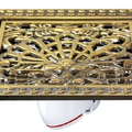 Phễu thu sàn đồng giả cổ chim công khổng tước Hiwin FD-4601