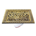 Phễu thu sàn đồng giả cổ chim công khổng tước Hiwin FD-4601