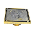 Ga thoát sàn hoa văn giả cổ Hiwin FD-4702