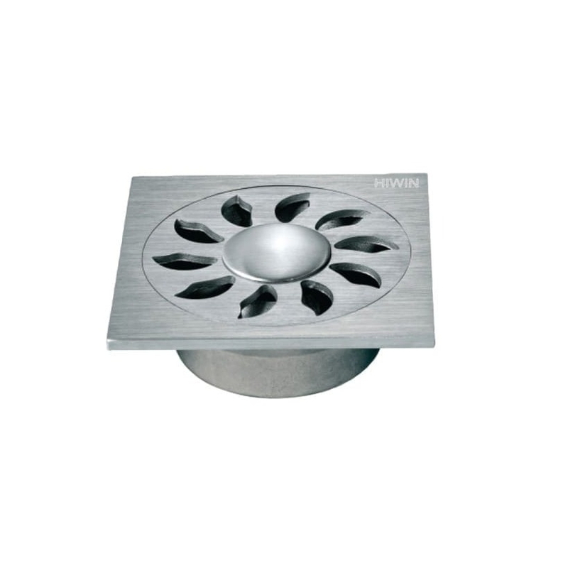 Ga thoát sàn đúc máy giặt liền khối sus304 chống gỉ Hiwin FD-007