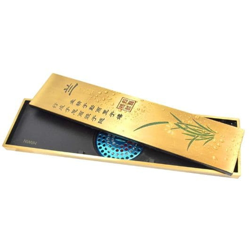 Ga thoát sàn dài phong cách giả cổ hoa lan Hiwin FD-4832 