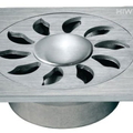 Ga thoát sàn đúc máy giặt liền khối sus304 chống gỉ Hiwin FD-007
