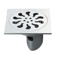 Phễu thu sàn đúc nguyên khối chất liệu inox 304 siêu bền Hiwin FD-026 