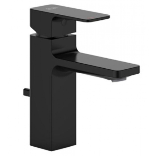 Vòi chậu 1 lỗ nóng lạnh màu đen American Standard WF-1301MB