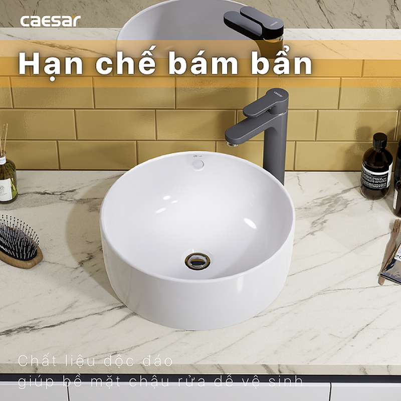 Chậu Rửa Lavabo đặt bàn Caesar L5225