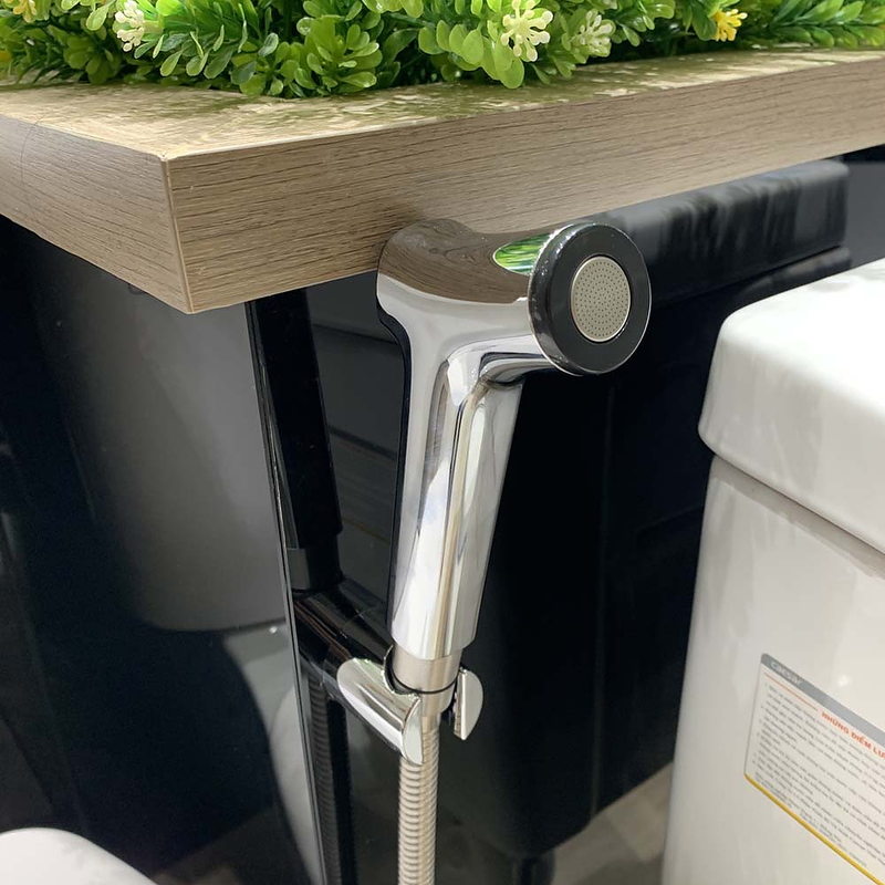 Vòi xịt vệ sinh mạ xi Caesar BS307CW