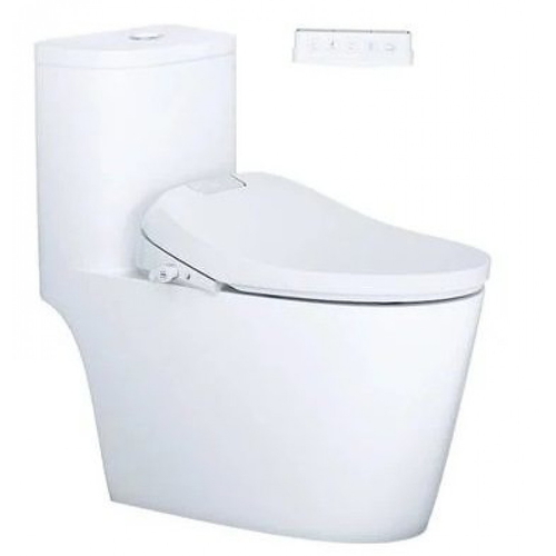 Bồn cầu 1 khối nắp điện tử Caesar C1364F+TAF610H