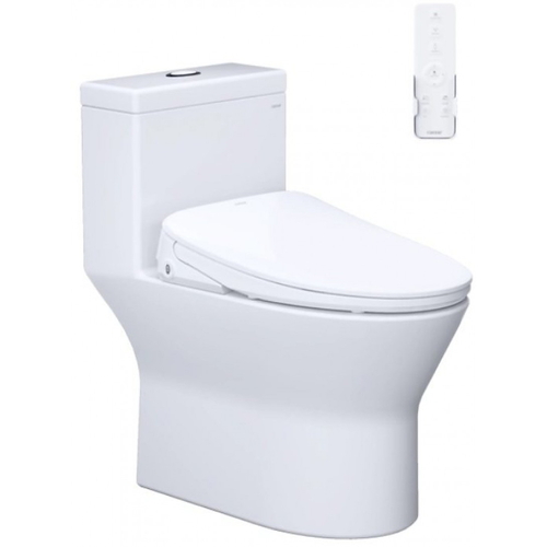 Bồn cầu 1 khối nắp điện tử Caesar C1374F+TAF710H