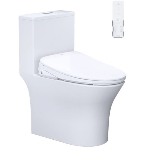 Bồn cầu 1 khối nắp điện tử Caesar C1391F+TAF710H