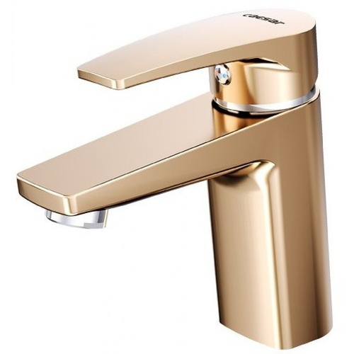 Vòi Lavabo Nóng Lạnh 1 Chân Màu Vàng Caesar B390CGU